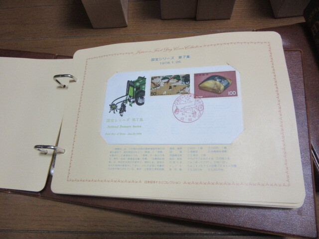 日本FDCコレクション　大型ファイル10冊入り　1978年〜1983年_画像2