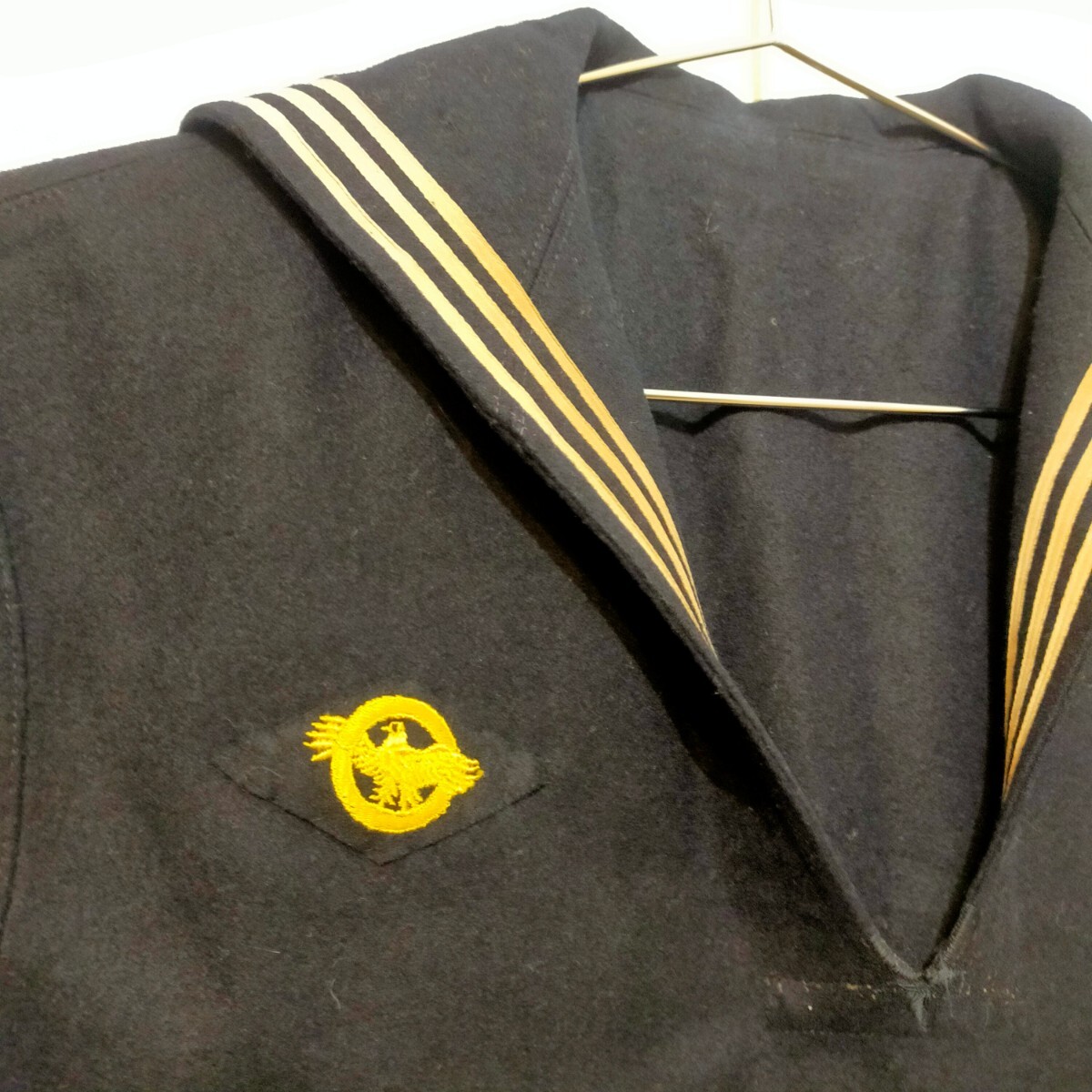 古着　アメリカ軍　u.s.navy　セーラーカラーシャツ　ヴィンテージ　40s　50s_画像7