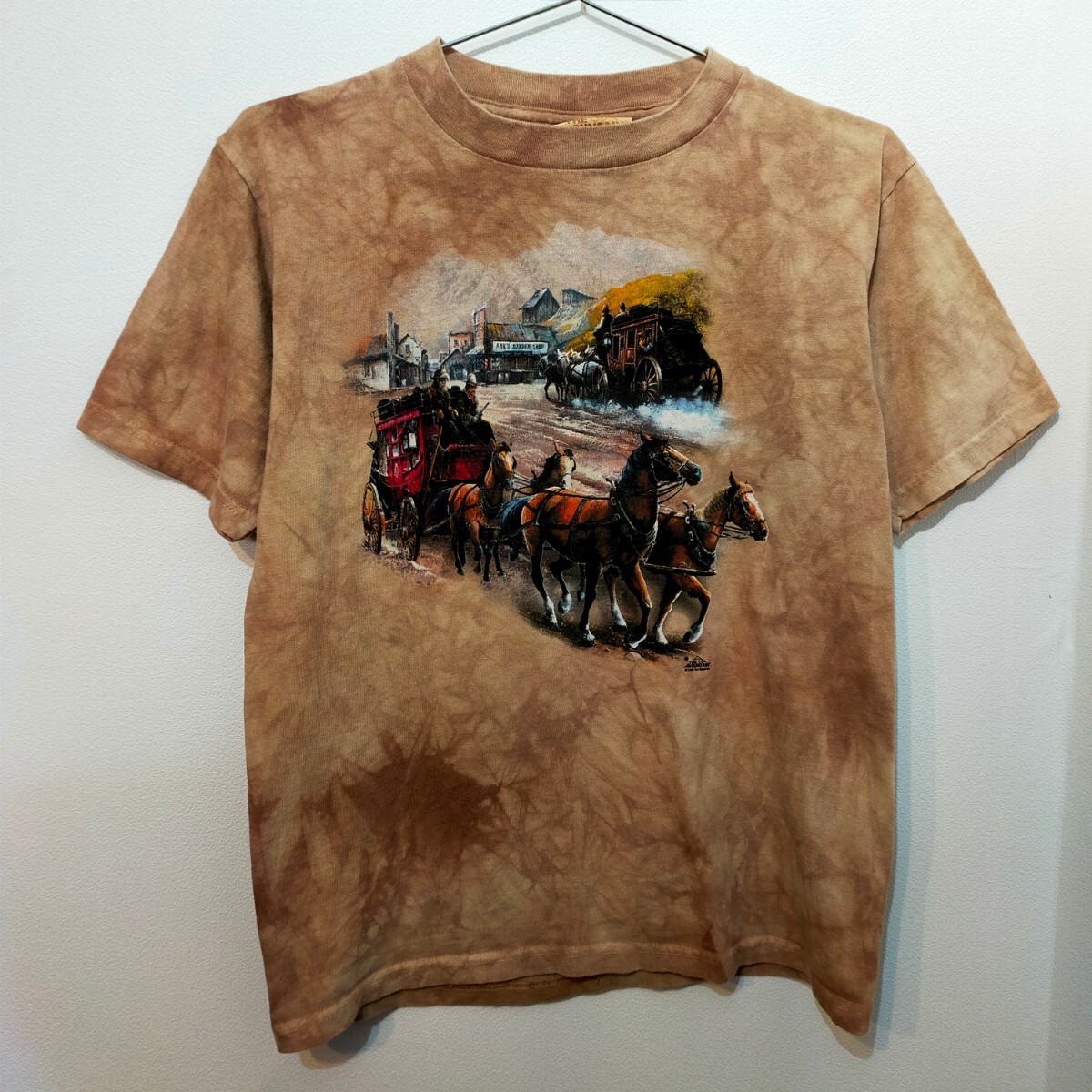 古着　the mountain　半袖Ｔシャツ　タイダイ　ヴィンテージ　90s　カットソー_画像2