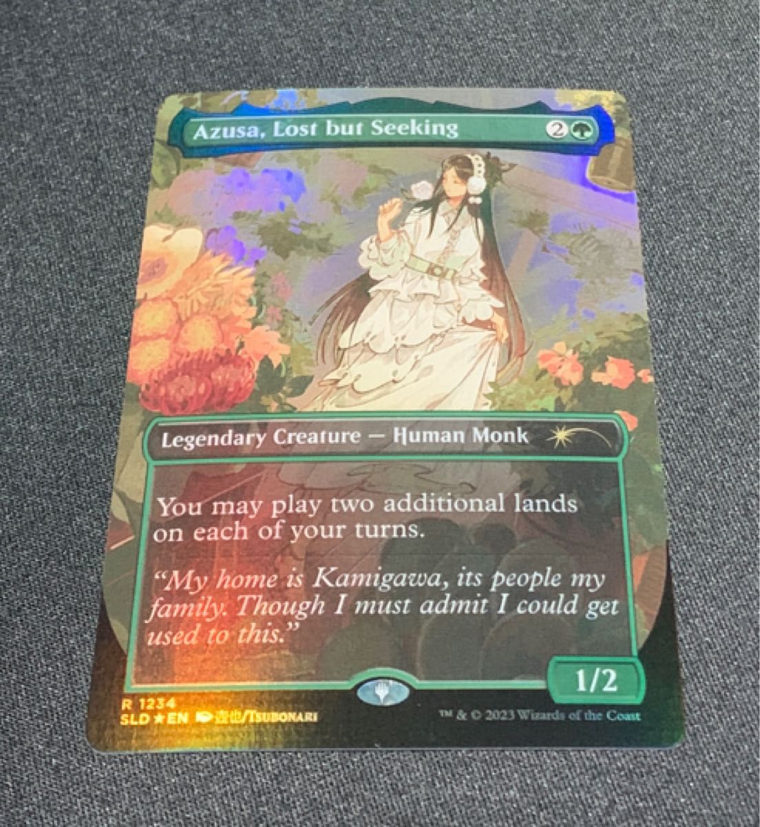 MTG Secret Lair Series Foil 迷える探求者 梓/Azusa Lost but MTG Secret Lair Series Foil 迷える探求者 梓/Azusa Lost but