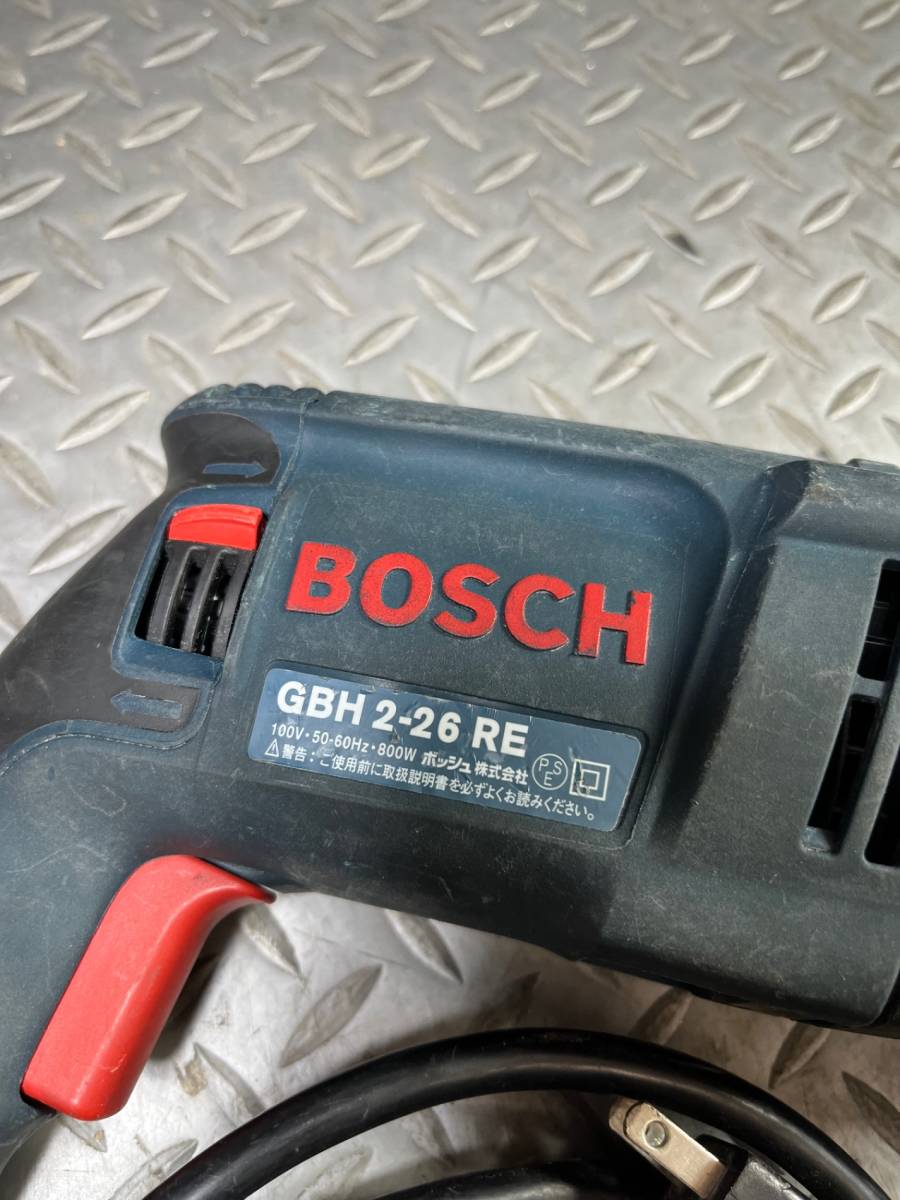 【中古品】 ボッシュ(BOSCH) ハンマドリル GBH2-26RE はつり ハツリ コンクリート 土木工事 SDS 動作品　【格安出品♪】_画像5