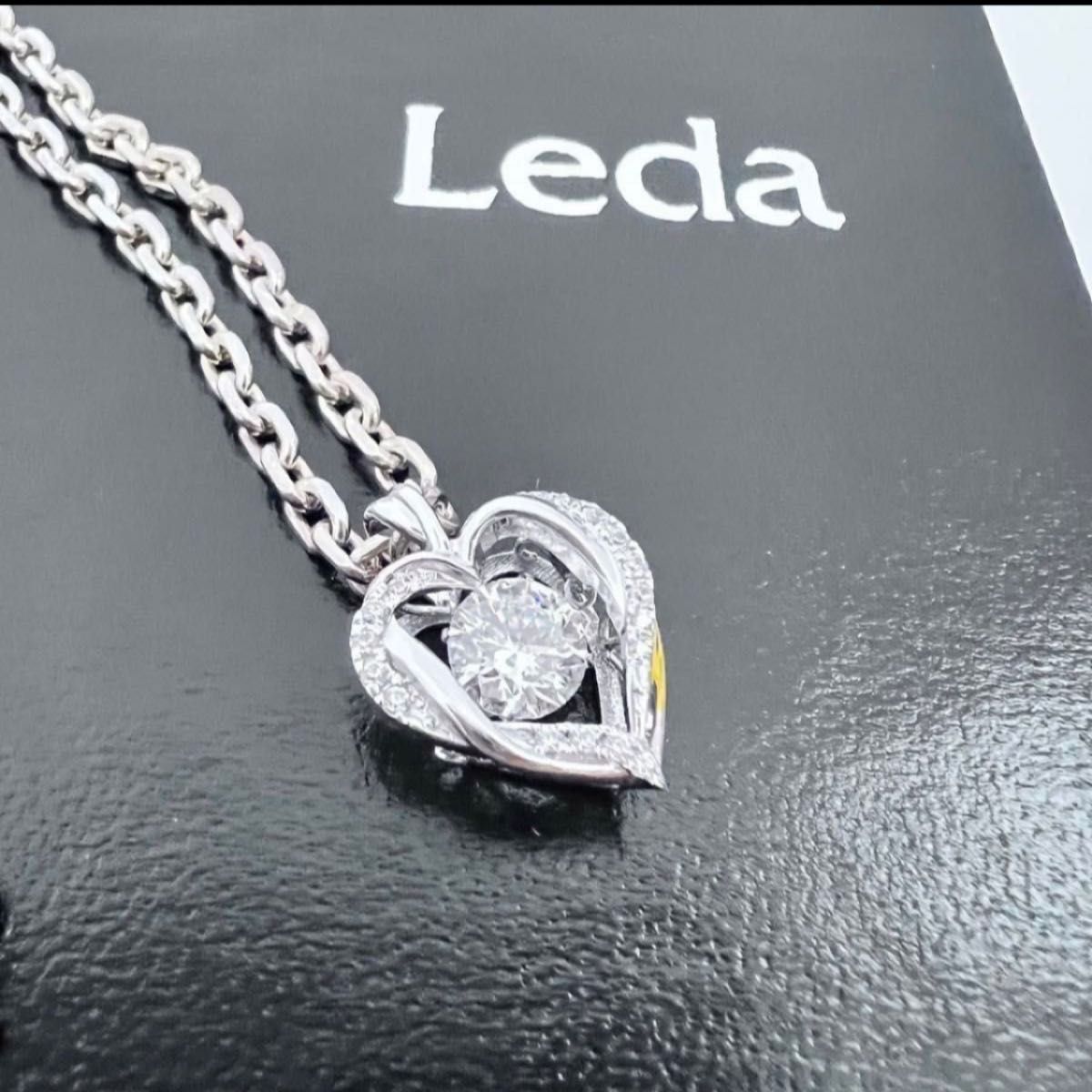 レダシルマ LEDA SILMA ゲルマニウム ダンシングストーン　ハート ネックレス   アクセサリー silver925