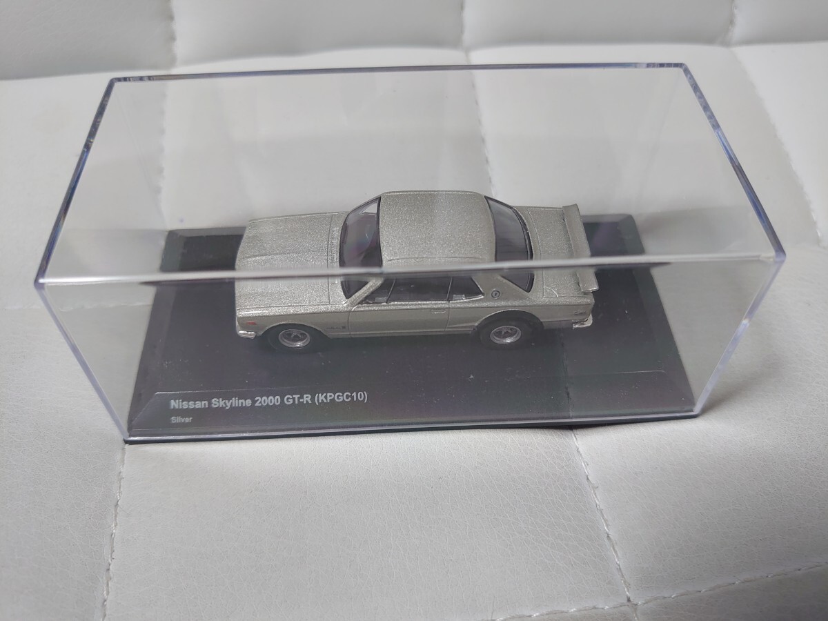 【未使用/美品】日産スカイライン 2000GT-R/シルバー//京商_画像3