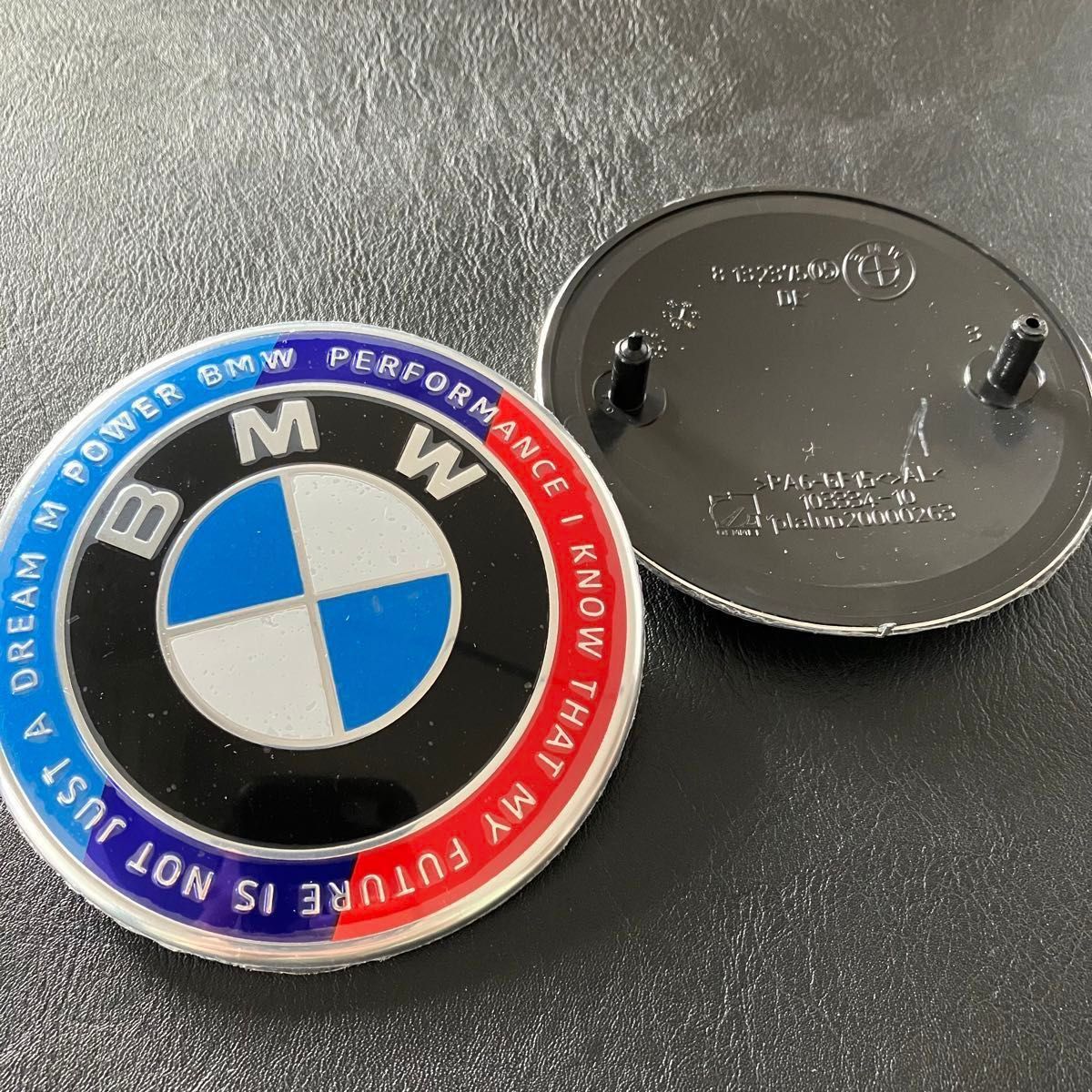 BMW ボンネット エンブレム 82mm bmw kith 50周年限定 カッコいい