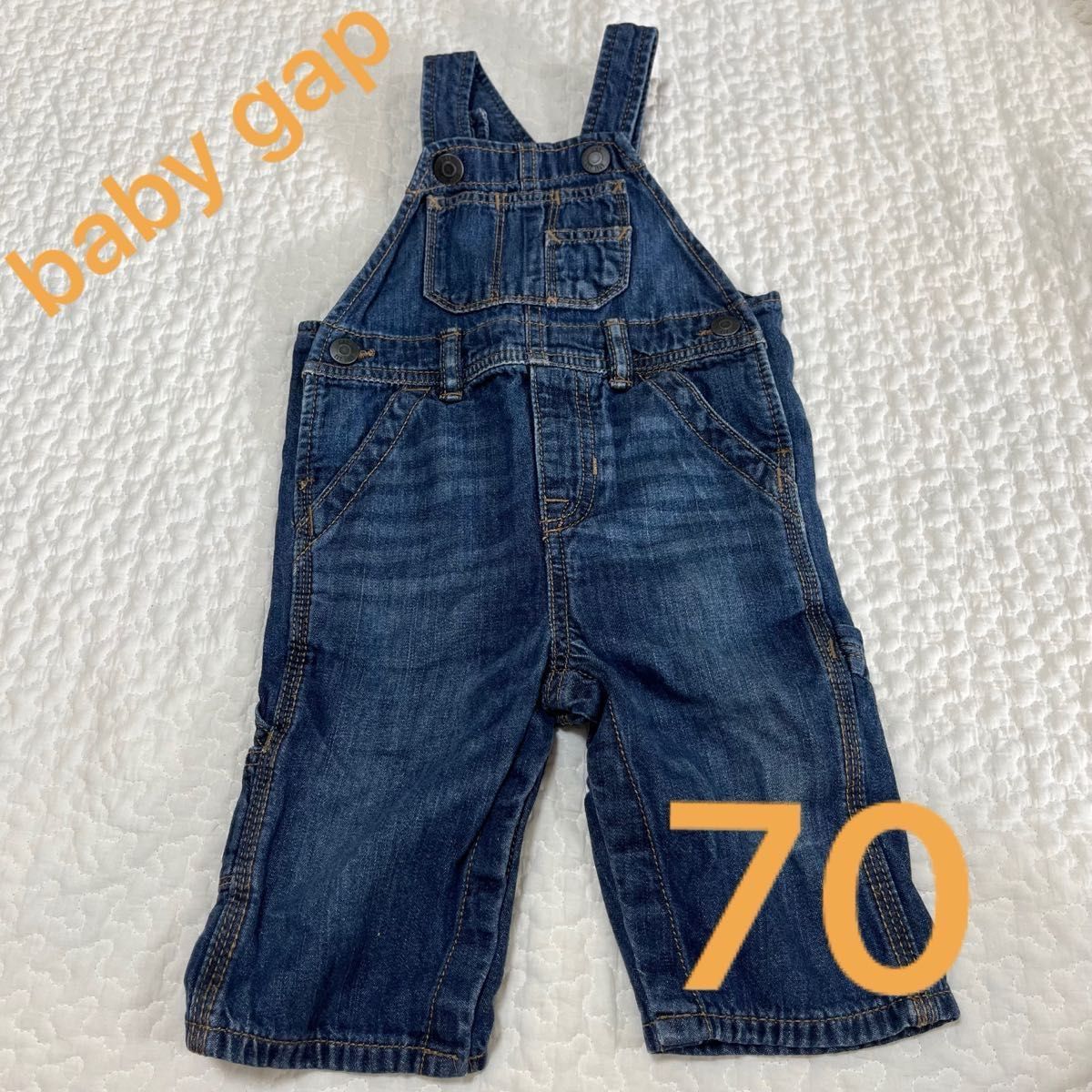 Baby Gap  デニムオーバーオール　70