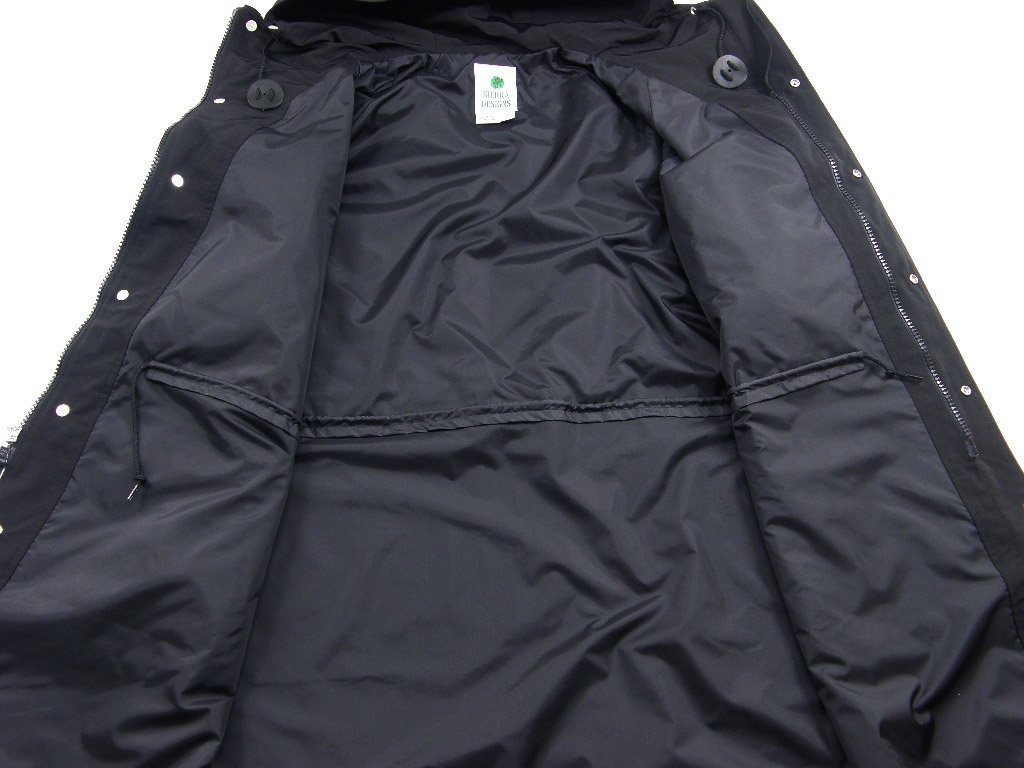 新品 【SIERRA DESIGNS × 417EDIFICE 】別注 Modified LONG MOUNTAIN PARKA 日本製 定価3万8500円 ブラック 黒 M 352169 シェラデザインズ_画像5