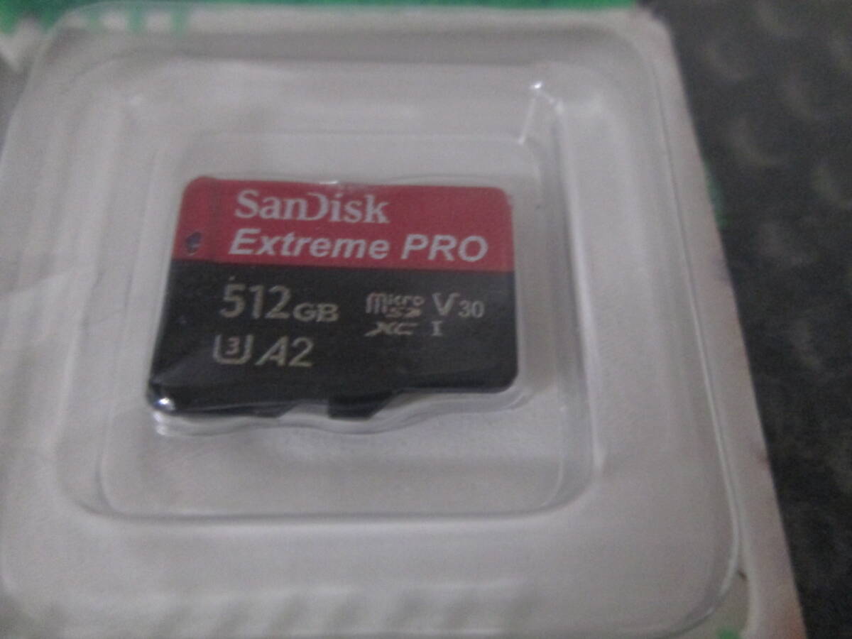 【送料385円】　SanDisk サンディスク マイクロSD A1/A2　1TB(3枚)/512GB/64GB　6枚　現状_画像5