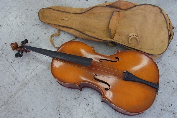 C156-J29-37【引取限定】KISO SUZUKI VIOLIN スズキ 1973 №6 チェロ 弦楽器 現状品⑧＠の画像1