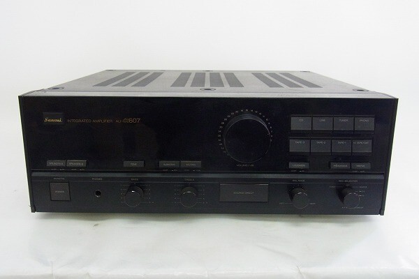 C264-J25-201 SANSUI サンスイ AU-α607 プリメインアンプ 現状品⑧＠_画像1