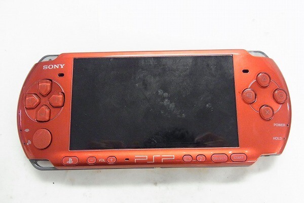 D603-S3-13365 ◎ SONY ソニー プレイステーションポータブル PSP-3000 本体 ゲーム機 現状品①◎の画像1