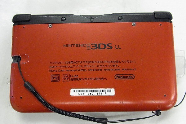 D602-N34-950 ◎ NINTENDO 任天堂 3DSLL SPR-001 ゲーム機 現状品①◎の画像3