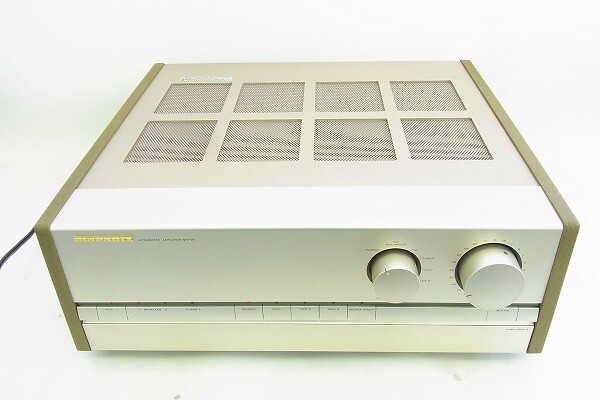 E041-J22-1280 MARANTZ マランツ PM-90 プリメインアンプ 通電確認済み 現状品③＠_画像2