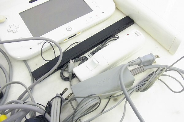F161-J29-139 NINTENDO 任天堂 Wii U 本体 セット 現状品③＠_画像5