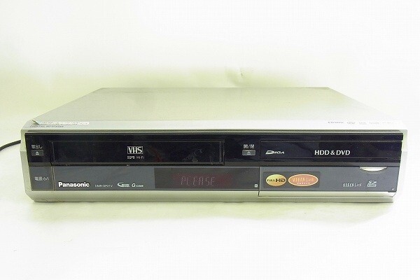 F056-Y2-6637 PANASONIC パナソニック DMR-XP21V DVDレコーダー 通電確認済み 現状品③＠_画像1