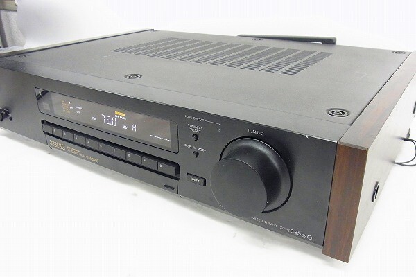 F050-J25-221 SONY Sony ST-333ESG FM/AM tuner electrification has confirmed present condition goods ③