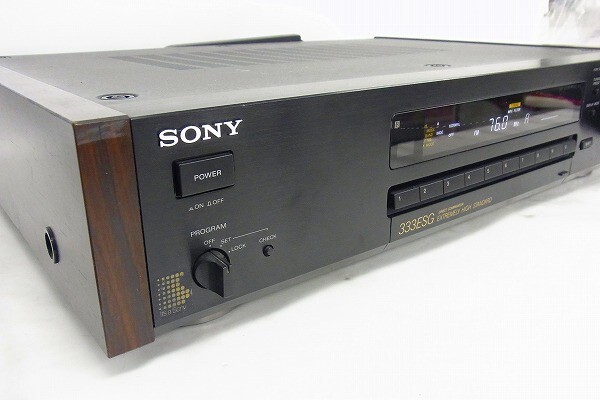 F050-J25-221 SONY Sony ST-333ESG FM/AM tuner electrification has confirmed present condition goods ③