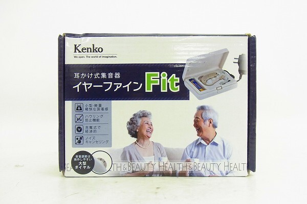 F201-J27-229 KENKO ケンコー KHB-101 補聴器 現状品③の画像1