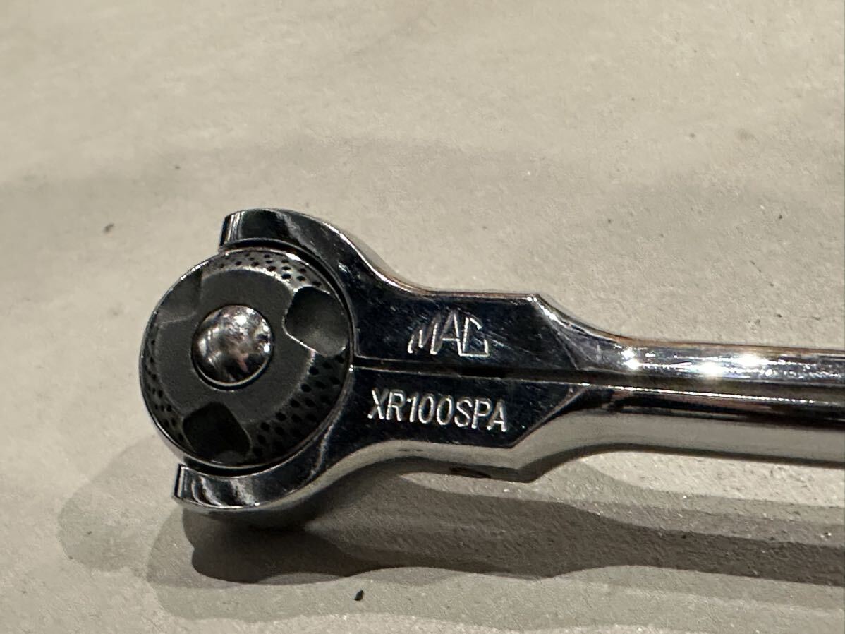 MACTOOLS マック xr100spa ラチェットレンチ 3/8 9.5 dr 旧 MACTOOLS マック xr100spa ラチェットレンチ 3/8 9.5 dr 旧