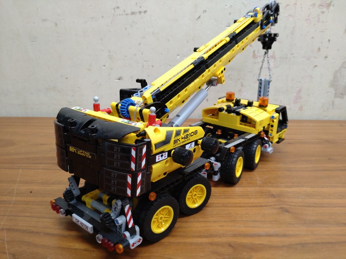 LEGO レゴテクニック 42108 移動式クレーン車 美品の画像5