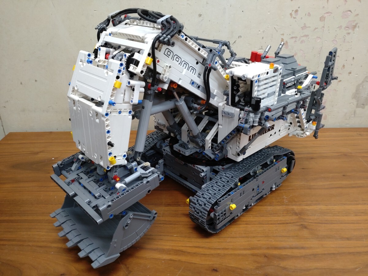 LEGO レゴテクニック LIEBHERR リープヘル R9800 ショベル スマホ操作 ラジコン 動作確認済み美品_画像1