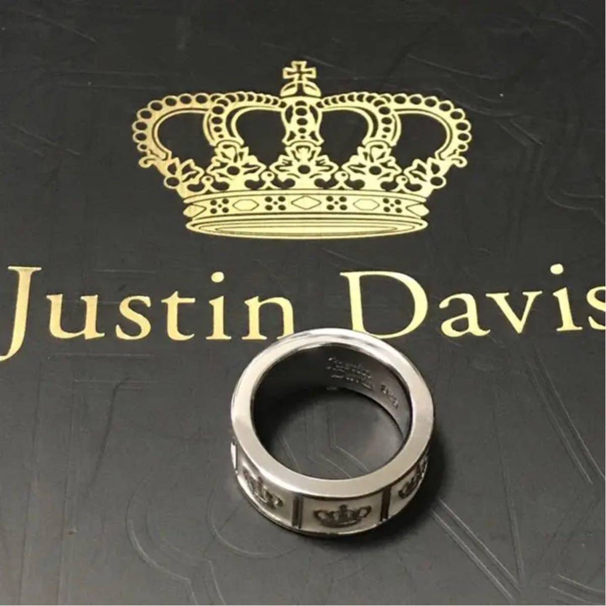 SALE／55%OFF】 新品◇JUSTIN RING◇13号◇クラウンリング◇定価30,800