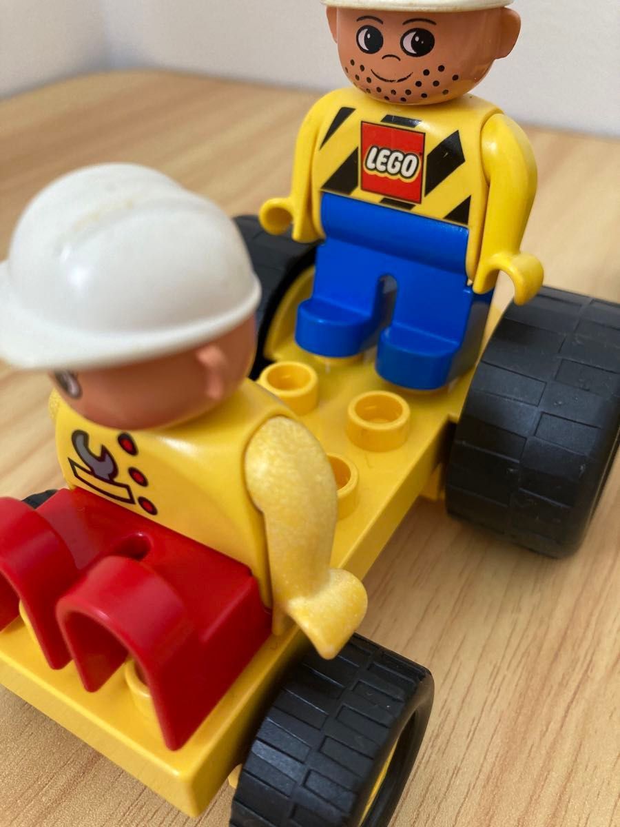 LEGO レゴ　デュプロ  レトロな工事車両
