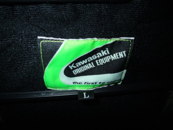 カワサキ　正規品　インテンションオールシーズンジャケット　黒　Ｌ　J8001-2304　未使用品_画像4
