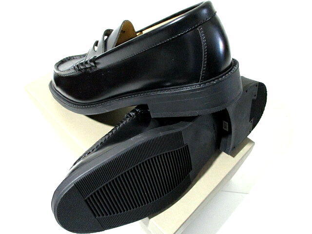 新品■ 未使用 即決 リーガル 日本製 コインローファー スリッポン 27cm 革靴 ローファ 黒 レザーシューズ REGAL PROFESSIONAL GEARの画像4