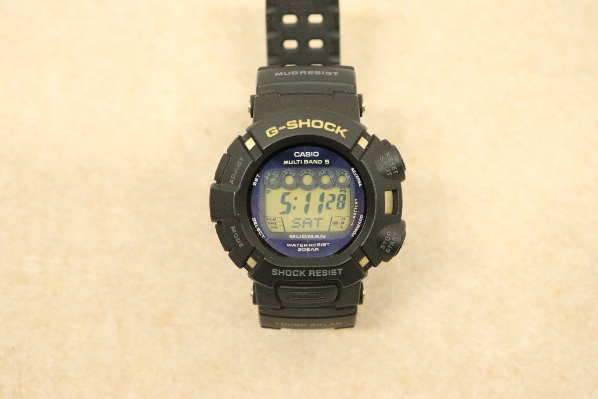 ■美品■ CASIO カシオ G-SHOCK MUDMAN マッドマン GW-9025A 25周年記念 マルチバンド５ 電波ソーラー 防泥防塵構造 防水 腕時計_画像2