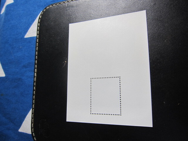 記念切手 ふみの日 平成3年 小型シート 未使用品 同封可の画像6