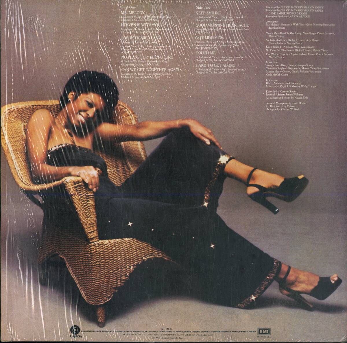 A00584113/LP/Natalie Cole「Natalie」_画像2