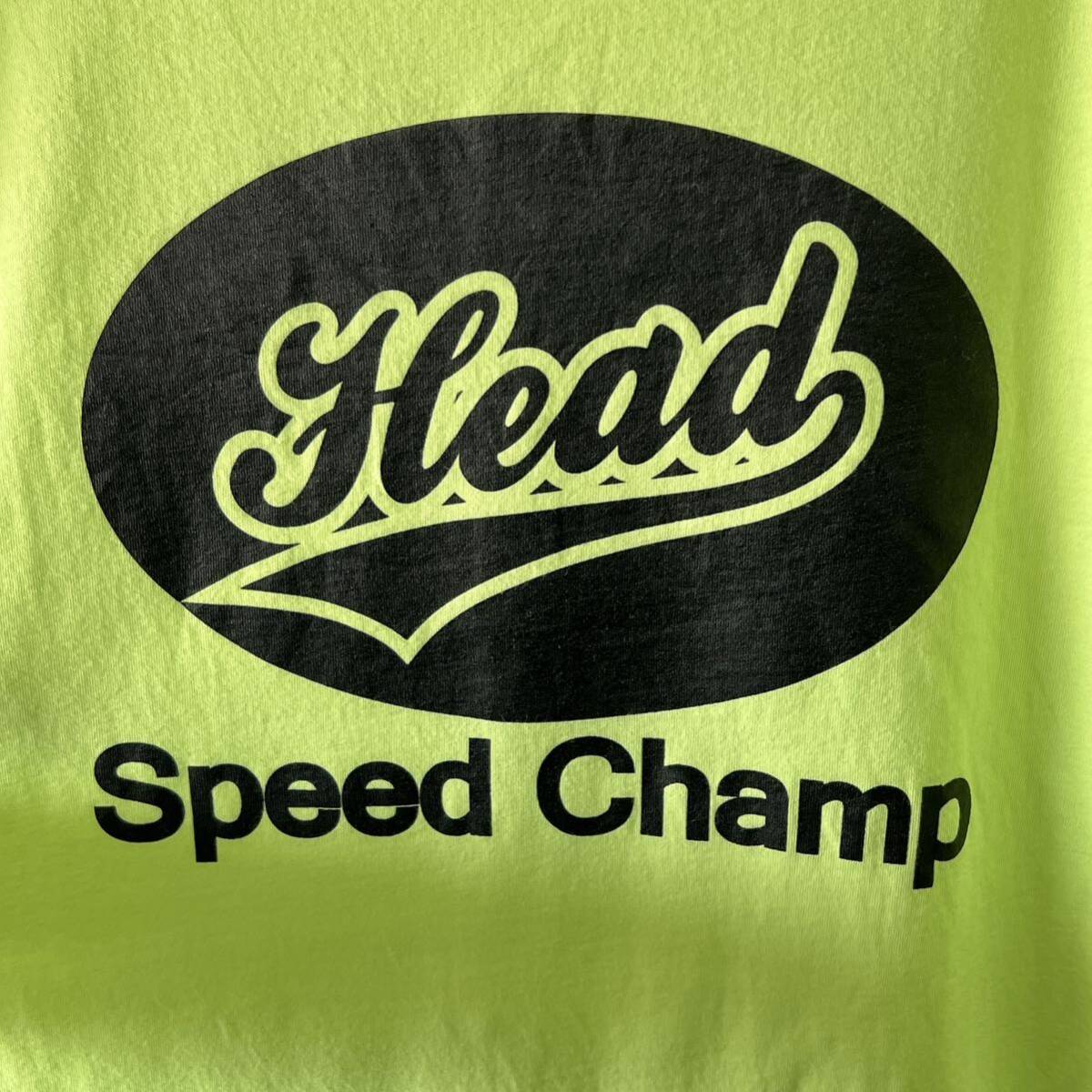HEAD ヘッド 半袖Tシャツ ビッグロゴプリント レディース サイズＬ ビッグシルエットの画像3