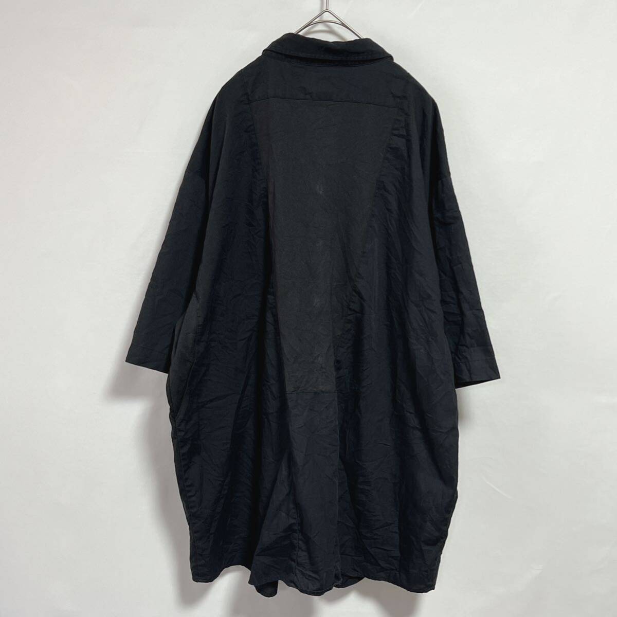 Dickies ディッキーズ　ワークシャツ 半袖シャツ　ロゴ刺繍　ブラック　ビッグサイズ3XL オーバーサイズ_画像2
