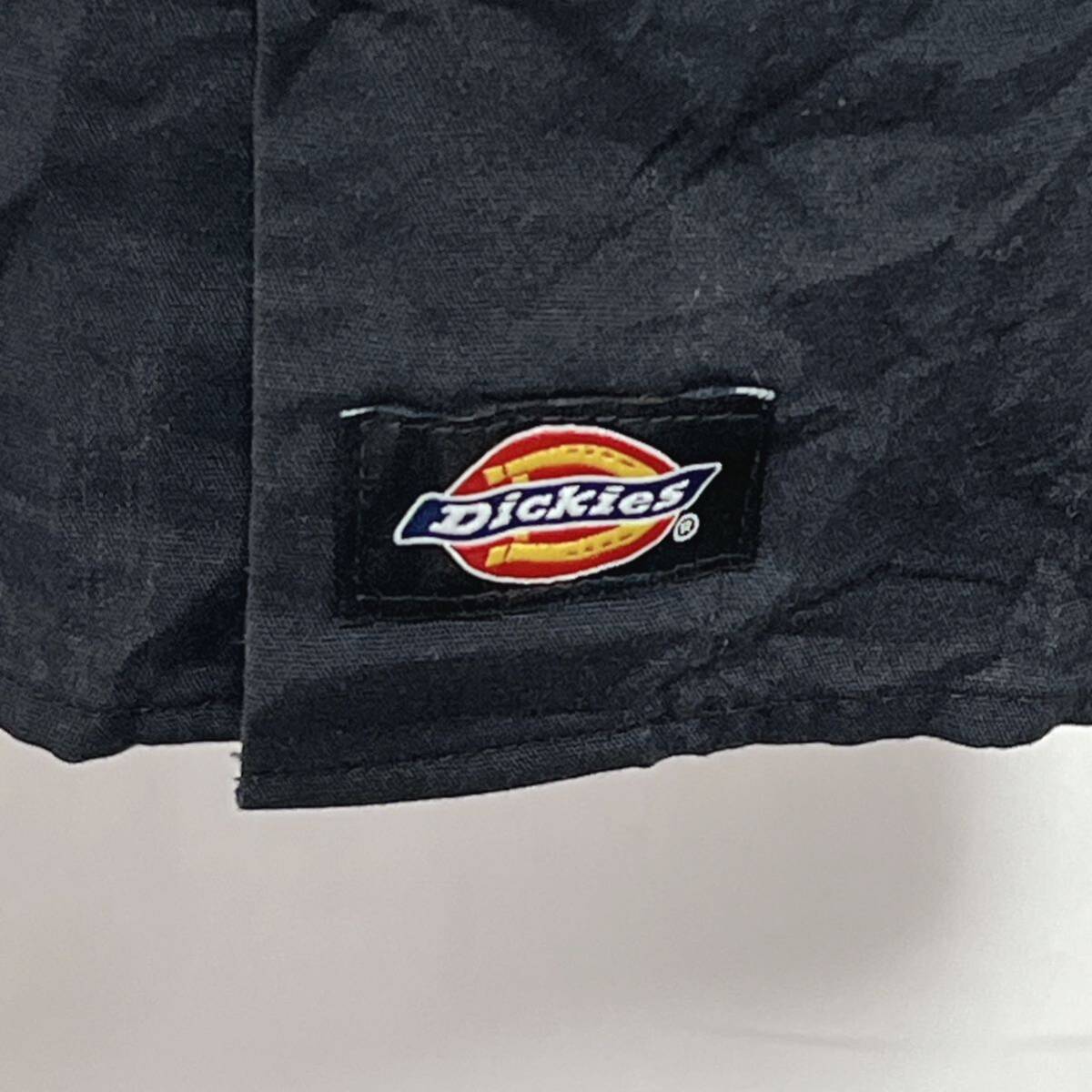 Dickies ディッキーズ　ワークシャツ 半袖シャツ　ロゴ刺繍　ブラック　ビッグサイズ3XL オーバーサイズ_画像6