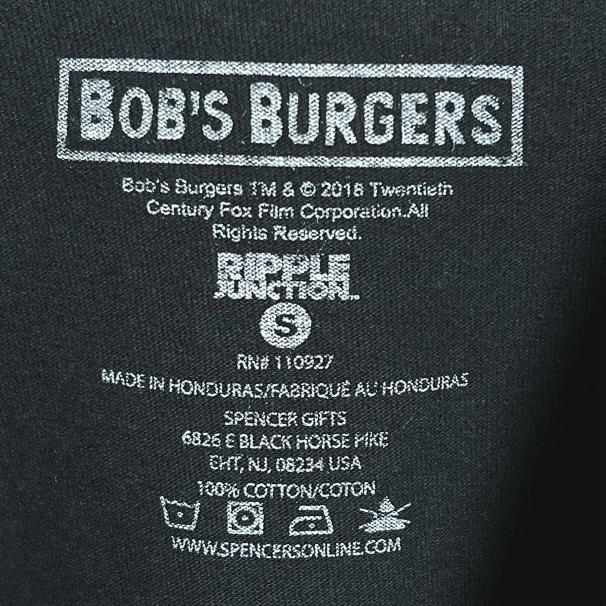 Bob's Burgers ボブズ・バーガーズ　半袖Tシャツ　キャラクタープリント　ビッグプリント　サイズS_画像4