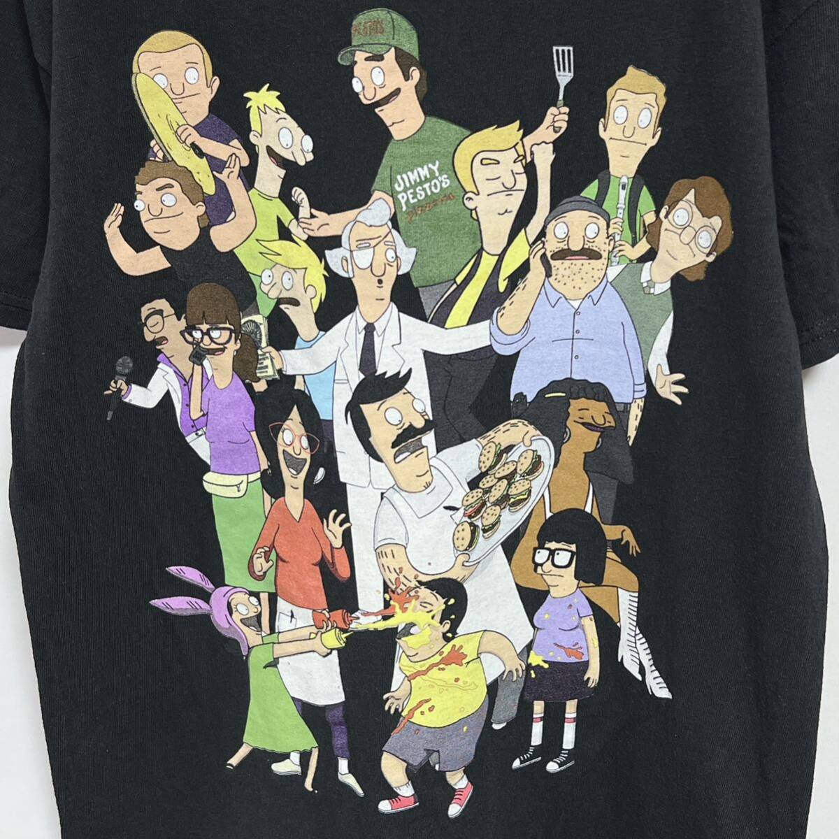 Bob's Burgers ボブズ・バーガーズ　半袖Tシャツ　キャラクタープリント　ビッグプリント　サイズS_画像3