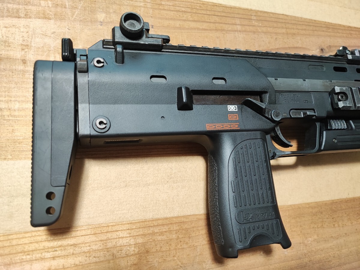 東京マルイ　MP7A1 ブラック GBB ガスガン 予備マグ付き_画像5