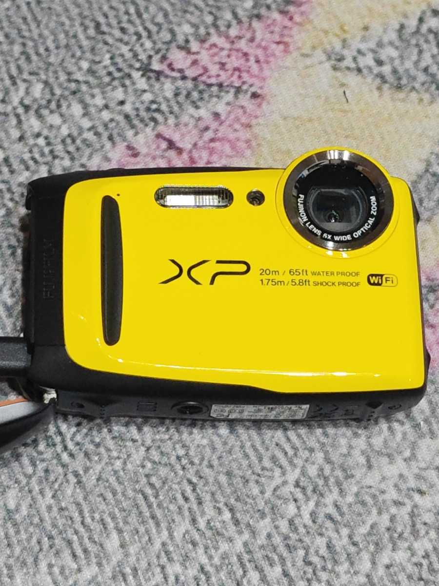 FUJIFILM デジタルカメラ XP120 イエロー 防水 FX-XP120Y 現状品の画像1