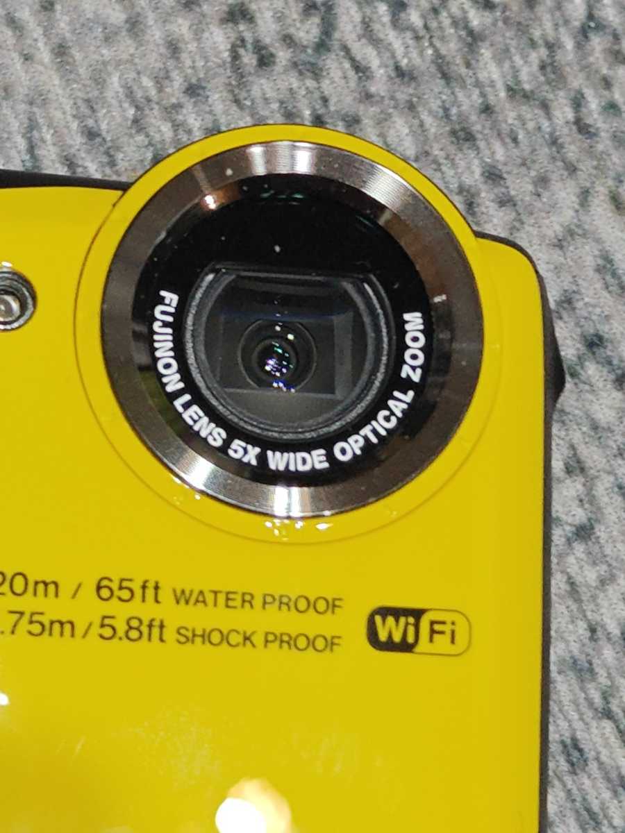 FUJIFILM デジタルカメラ XP120 イエロー 防水 FX-XP120Y 現状品_画像6