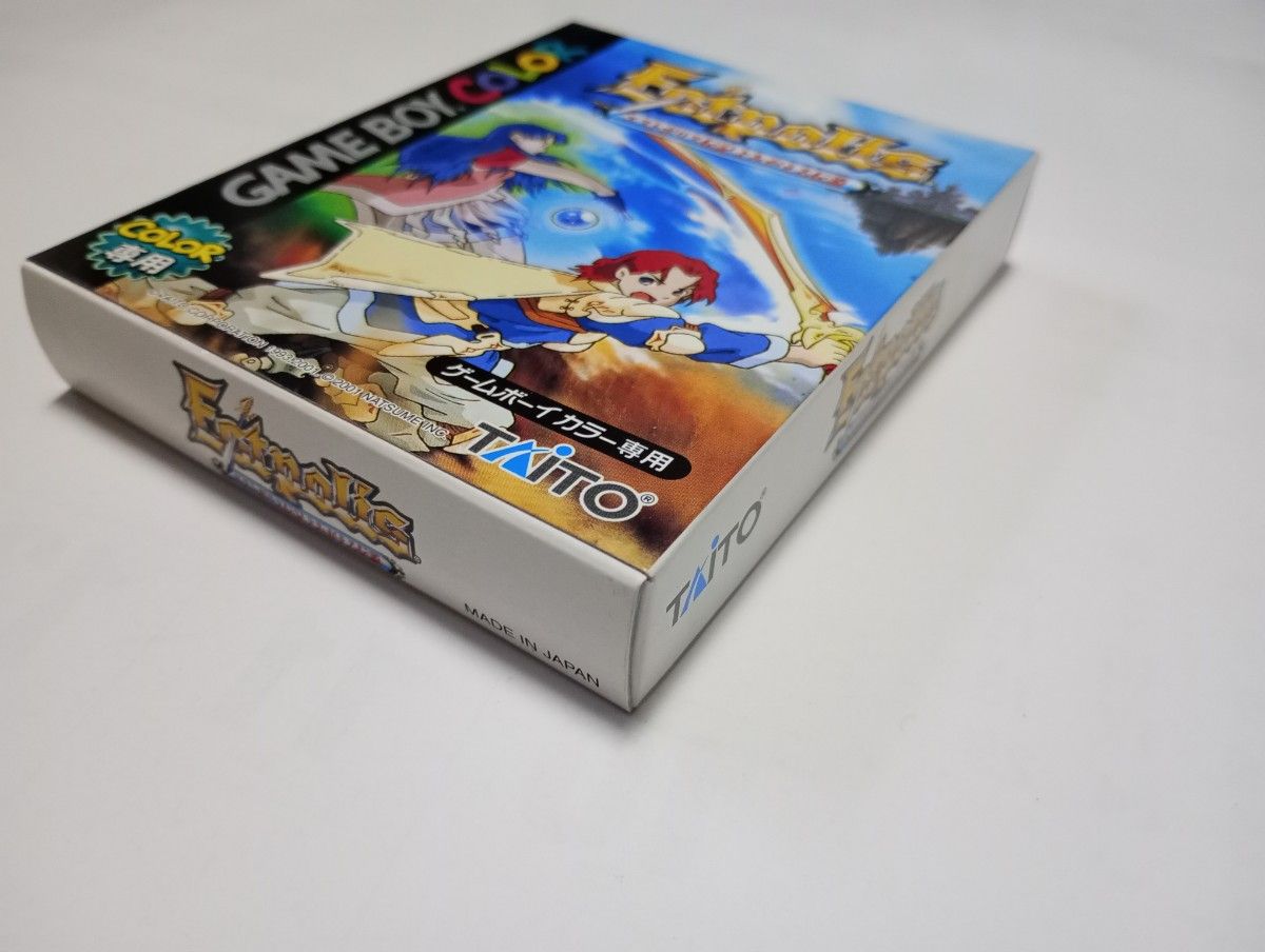 エストポリス伝記 よみがえる伝説 ゲームボーイカラー 箱説明書 エストポリス伝記 よみがえる伝説 ゲームボーイカラー 箱説明書