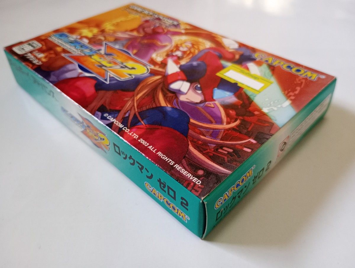 ロックマンゼロ 2 ゲームボーイアドバンス ソフト 箱説明書付き ロックマンゼロ 2 ゲームボーイアドバンス ソフト 箱説明書付き