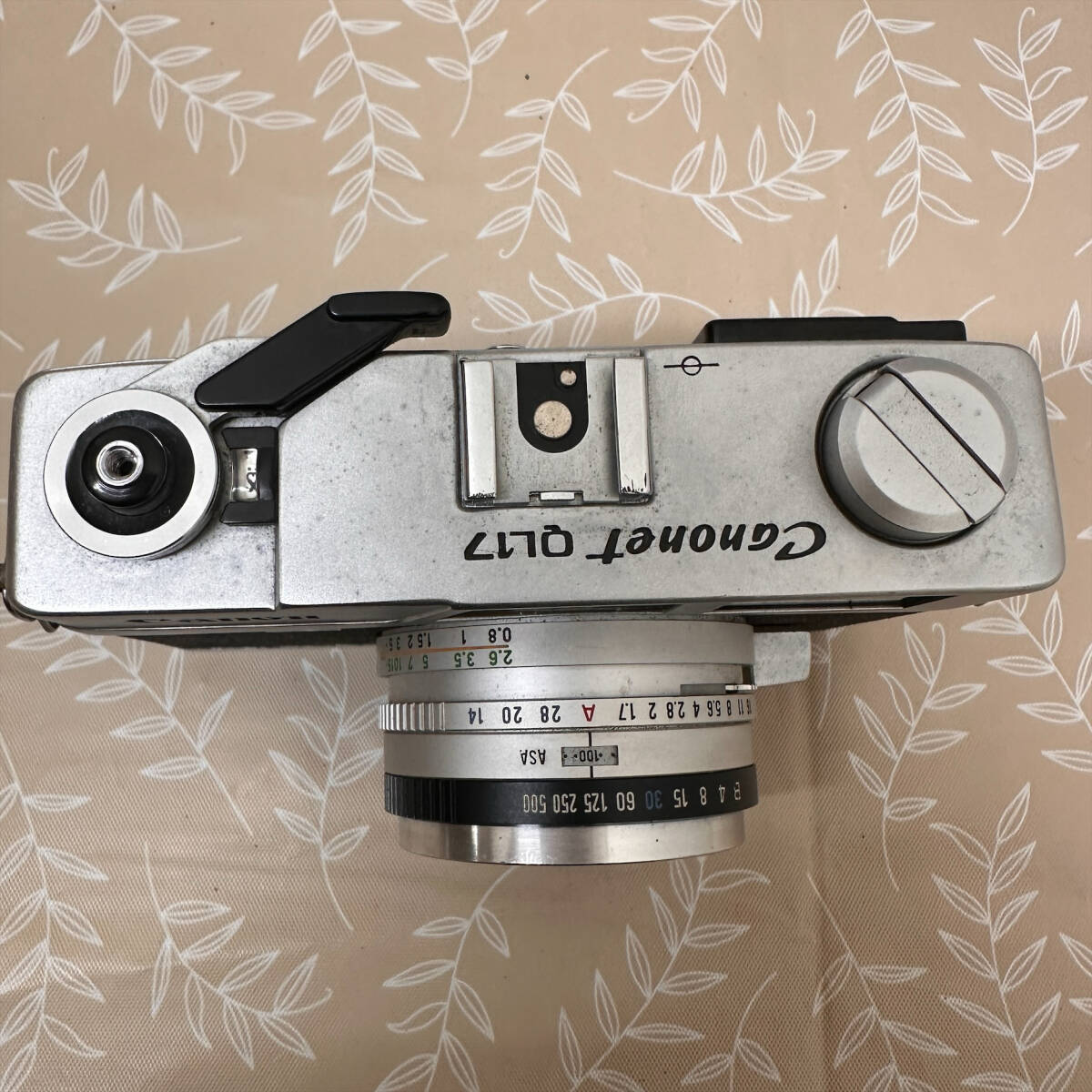 【#3756 Canon キャノン Canonet QL17 40mm 1:1.7 フィルムカメラ 画像判断 動作及び状態未確認 現状品 中古品】_画像4