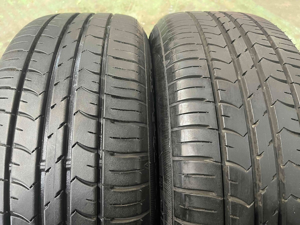 中古 30セルシオ純正 ホイール 17インチ + 中古 グットイヤー 215/55R17 タイヤ 4本セット !! クラウン,マークX,カムリ,etc._画像9