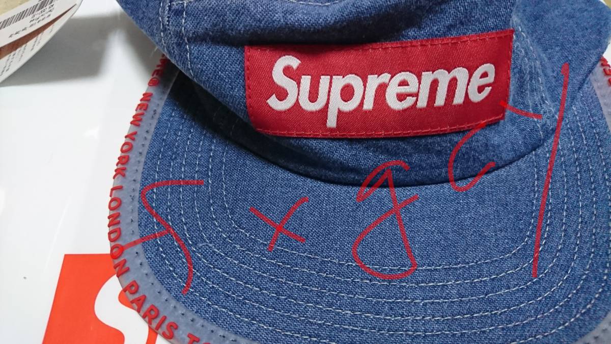 国内正規新品 19SS SUPREME キャンプ キャップ Worldwide Visor Tape Camp Cap WEEK4 シュプリーム ワールドワイド