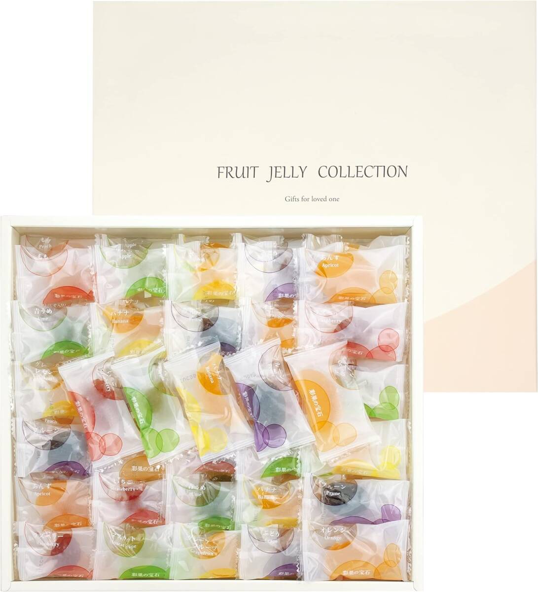 彩果の宝石 フルーツゼリーコレクション1箱（15種類66個入り）_画像1
