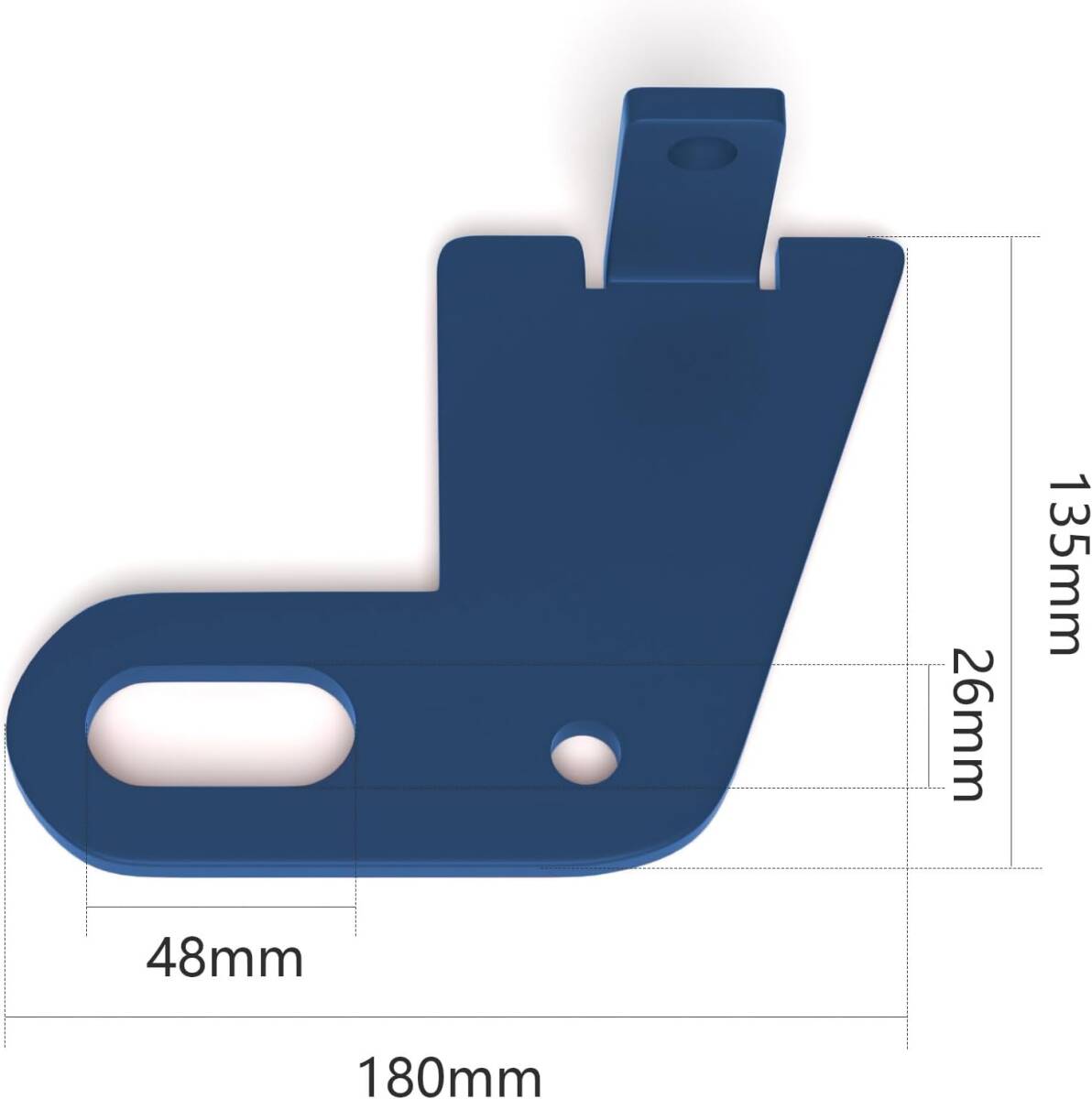 新型ジムニー専用　後部牽引フック　けん引 8mm厚さ　JB64/JB74　左右2個セット簡単装着_画像4