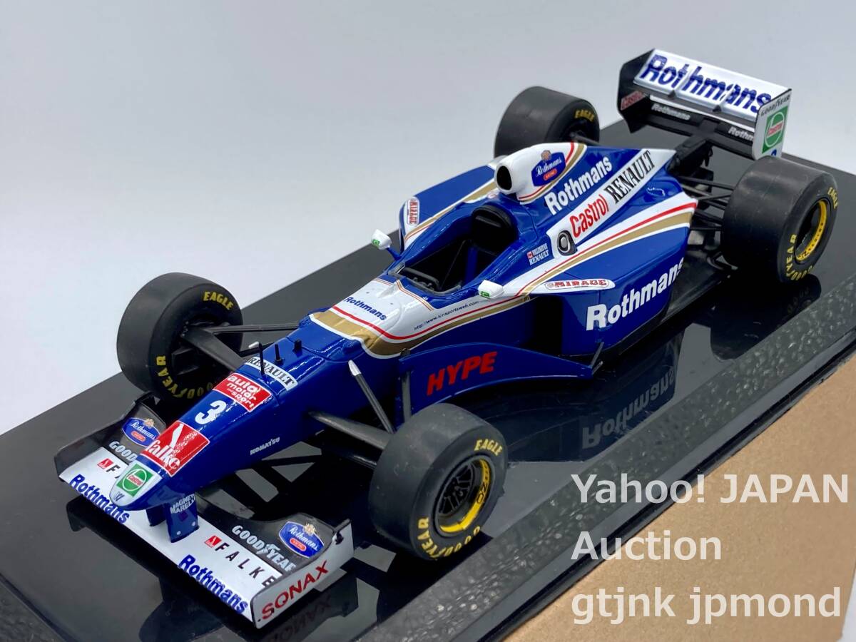 Premium Collectibles 1/24 ウィリアムズ FW19 #3 J.ヴィルヌーブ Rothmans加工 1997 World Champion ビッグスケール F1 コレクションの画像2