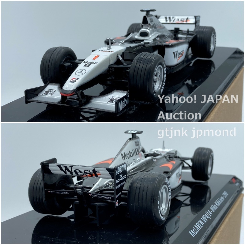 1999 M・ハッキネン マクラーレン“West ”限定パッケージ サンプル品 Yahoo!オークション - Premium Collectibles 1/24 マクラーレン