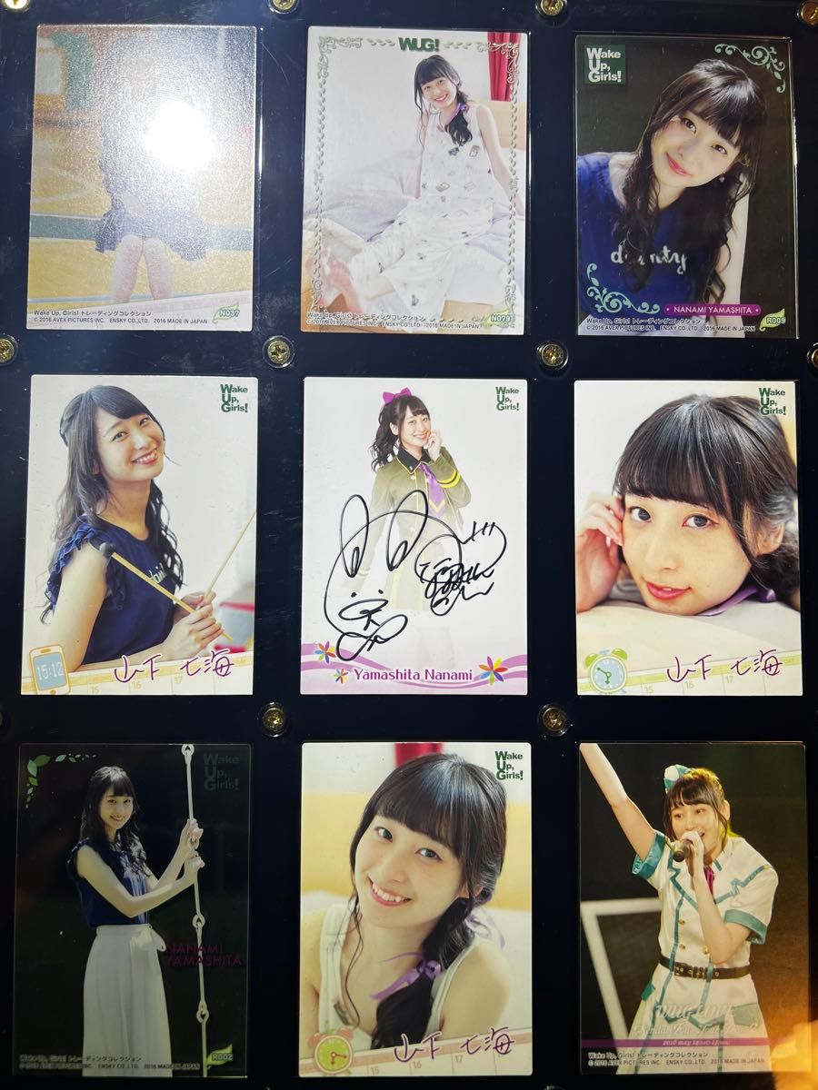 Wake Up Girls 山下七海 ソロ直筆サインカード(021/064 Wake Up Girls 山下七海 ソロ直筆サインカード(021/064