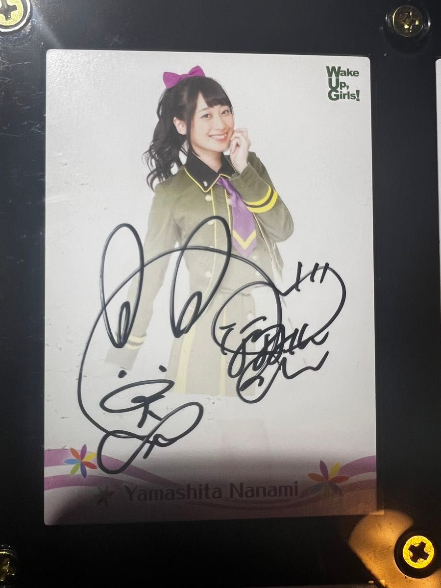 Wake Up Girls 山下七海 ソロ直筆サインカード(021/064 Wake Up Girls 山下七海 ソロ直筆サインカード(021/064